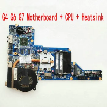 649950-001 DA0R23MB6D1 Laptop Placa de baza Pentru HP G4-1000 G6 G7 G7-1000 R23 DA0R23MB6D0 Placa de baza + CPU + Radiator second-hand