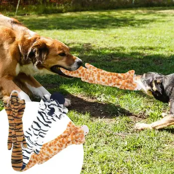Animale De Companie Scartaie Jucărie De Pluș Pisica Voce Câine Drăguț Animale Jucării Musca Rezistent Interactiv Caine De Companie De Curățare Dinți Mesteca Jucărie Animal De Casă Supplies