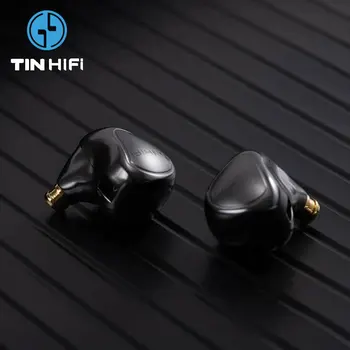 TINHIFI T5 cu Fir de cel Mai bun În Ureche tamisa. receptionat. Căști HIFI 10mm DOC Driver Bass Muzica Căști Monitor cu Detașabil Cablu Audio
