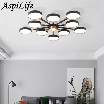 LED candelabru Modern acasă inteligent decor Lumini Plafon de lux pentru living, Dormitor, Sufragerie, Hol, Coridor, Balcon interior