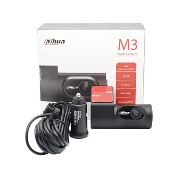 Dahua 4MP 2K HDR Dash Camera Camera Auto M3,131° unghi larg de F1.4 deschidere Mare,Parcare, monitorizare, telefon WiFi noapte algoritm