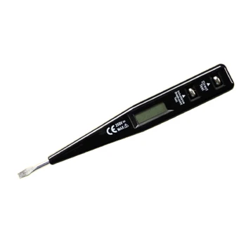 Digital Test Creion Șurubelniță Sonda Lumina Tester de Tensiune Detector AC/DC 12-220V Electrice de Testare Pen Voltmetru