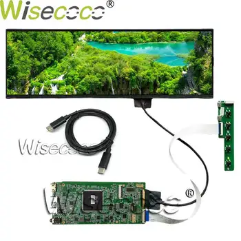 Bar Întins Display LCD 12.7 Inch 3K IPS Una de Tip c, Cablul Transmite Semnale de Putere Plug and Play Driver de Placa Wisecoco