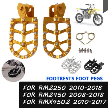 Motociclete Accesorii Suport pentru picioare Footpegs Picioare, Pedala Pentru SUZUKI RM-Z250 RM-Z450 RMX450Z RM-Z 250 RMZ 450 2015 2016 2017 2018