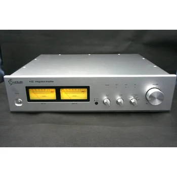 Frunze Audio O-02 210W Integrat Amplificator Phono Amplificator de Doi Metri VU se Referă la FM300A Circuit