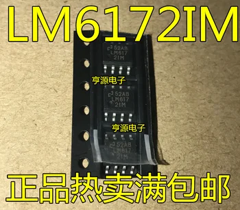 5pcs original nou LM6172 LM6172IM LM6172IMX POS-8 amplificator operațional IC cip