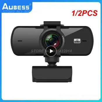 1/2 BUC 1080p Hd cu Autofocus Webcam Cu Microfon Mini Camera Pentru Pc, Laptop Calculator Desktop Camera Web Camera Web