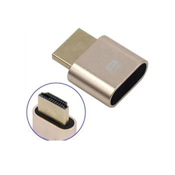 1BUC compatibil HDMI Virtual Adaptor de Afișare 4K Display Port Ecran Inactiv Plug EDID Emulator Pentru Video Bitcoin, Mineritul cu DP