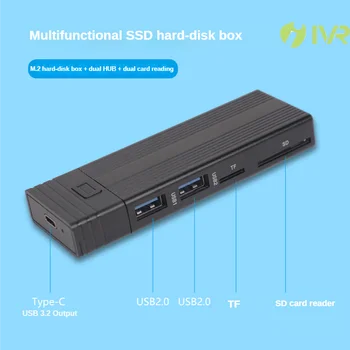 IVR Multifunctional SSD Dual Protocol Hard Disk Cartuș M. 2 NVME Dual Protocol Driveless Plug and Play 056-1