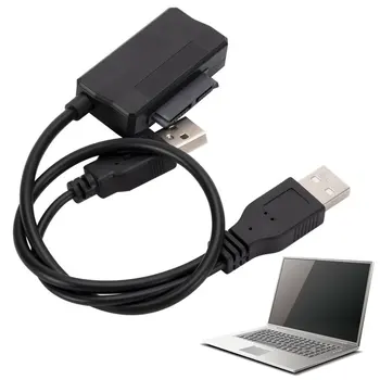 Hard Disk Adaptor Unitate Optica Cablu Plug Și Să USB2.0 Cablu de Conversie Pentru 6p+Notebook 2-Unitate Optica