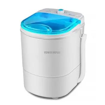 Mini mașină de spălat Haine 4.2 KG capacitate Mică portabilă mașină de spălat zgomot redus semi-automata cu un singur baril de spălare pentru casa/camin