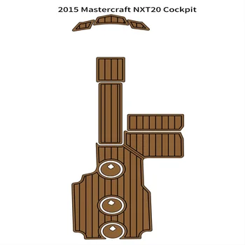 2015 Mastercraft NXT20 Pilotaj Pad Barca Spuma EVA Faux din lemn de Tec Punte Podea Mat