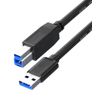 Cablu de imprimantă Compactă Plug and Play Hot-swappable USB 3.0 a-B Scanner Cablu Accesorii de Calculator