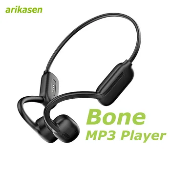 Arikasen 32GB Wireless Căști Sport Impermeabil MP3 Bluetooth 5.3 Conducție Osoasă Căști Joc de Căști Cu Microfoane