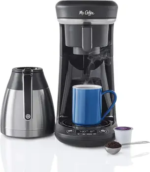 Cafea Filtru de Cafea, Programabil automatul de Cafea pentru o Singură Servi sau Carafă de Cafea, 10 Cesti, Negru