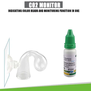 De înaltă calitate, dioxid de carbon, difuzor de sticlă drop tester, pe termen lung, indicator pentru pH verifica de dioxid de carbon monitor, kit tester