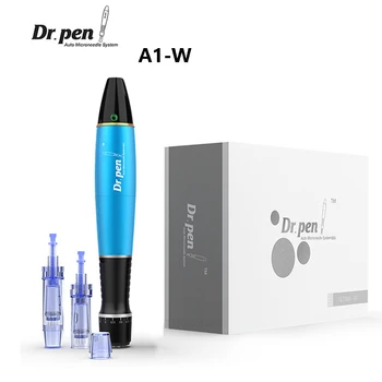 Dr. pen A1-W Ekai Original cu Fir Electric Derma Pen Faciale Microneedling Pen Professionnel Kit de Îngrijire a Pielii Aparat Medical CE
