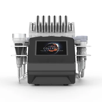 6 în 1 Liposucție Ultrasonică Slimming aparatul de Masaj cu Ultrasunete Cavitatie RF Masina de 80K Cavitație Vid Mașină de Slăbire