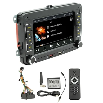7 Inch 2Din Android CarPlay-Auto Radio Auto Bluetooth Stereo MP5 Player 2USB pentru /Golf //