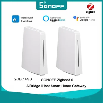 SONOFF IHost Smart Hub Acasă AIBridge Zigbee Gateway Contează Hub Privat Server Local Compatibil Cu Wi-Fi LAN Dispozitive API Deschis