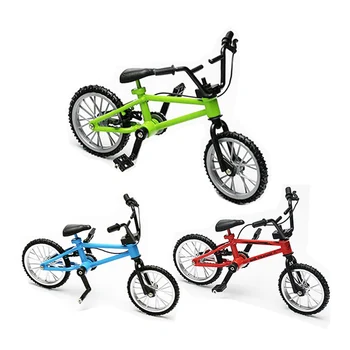 10buc/lot Aliaj de Aluminiu + ABS Modul de Deget de Biciclete de Jucărie Mini Degetul Biciclete Jucării turnat sub presiune Model de Jucărie Transport Gratuit