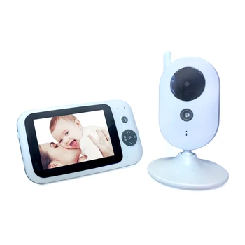 Ecran de 3.5 Inch Video Baby Monitor cu Camera video si Audio Viziune de Noapte,Două-Mod de a Vorbi Monitorizarea Temperaturii, Modul VOX, cântece de Leagăn