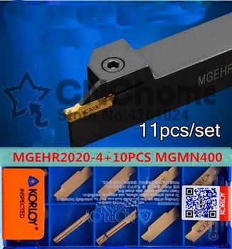 MGEHR2020-4 1buc+ 10buc MGMN400-M = 11pcs/set strung CNC instrumente NC3020/NC3030 de Prelucrare oțel transport Gratuit