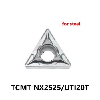 100% Original TCMT090204 TCMT110202 TCMT110204 Strung Insertii TCMT16T304 TCMT16T308 NX2525 UTI20T TCMT de Cotitură Unelte de Tăiere de Metal