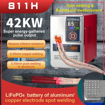811H Fier Litiu Baterie de Aluminiu pentru Cupru Baterie Sudare Mașină Mare Unitate de Aluminiu de Nichel Echipamente de Sudare
