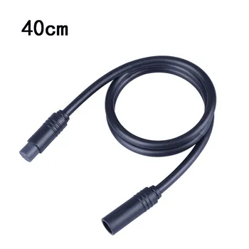 De cauciuc Cablu de Extensie de Tip 1T4 30g 40/60cm Negru Cablu Conector Ebike Extensie Pentru Impermeabil Ebikes Durabil