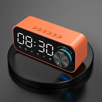 Difuzor Bluetooth Portabil Radio FM Wireless Coloana Impermeabil Difuzor 1500mAh Difuzor Puternic Cu Funcția de Ceas cu Alarmă