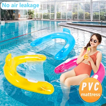 2023 Noi De Apă Hamac Fotoliu Gonflabila Plutitoare Înot Saltea Mare Inel De Înot Pool Party Toy Pat Lounge Pentru Înot