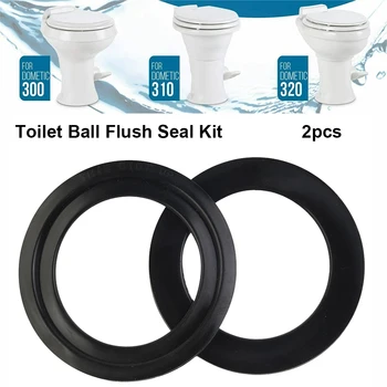 Nou Brand de Accesorii de Toaletă Minge de Etanșare Diametrul de 10cm 2 buc 385311658 Accesorii Negre Înlocuire Garnitură
