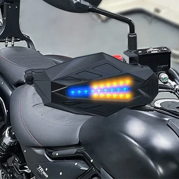 Motocicleta aparatoare Handguards Cu Lumini LED-uri Pentru YAMAHA R1 2009 VIRAGO 535 MAJESTY 250 VSTAR 650 R6 2008 XT660X XJ600 SR 250