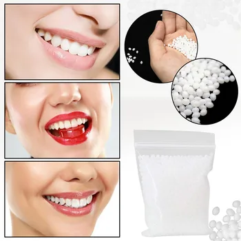 100g Dinte Temporar Kit de Reparare Dinți Și Lacune Dinți Falși Monofazate Lipici Adeziv Proteza de Albire a Dintilor Instrumente de Frumusete
