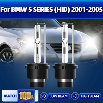 35W Xenon Auto Lumina 20000LM HID Xenon Bec Far 12V Lampă Auto 6000K Alb Pentru BMW SERIA 5 (HID) 2001 2002 2003 2004 2005